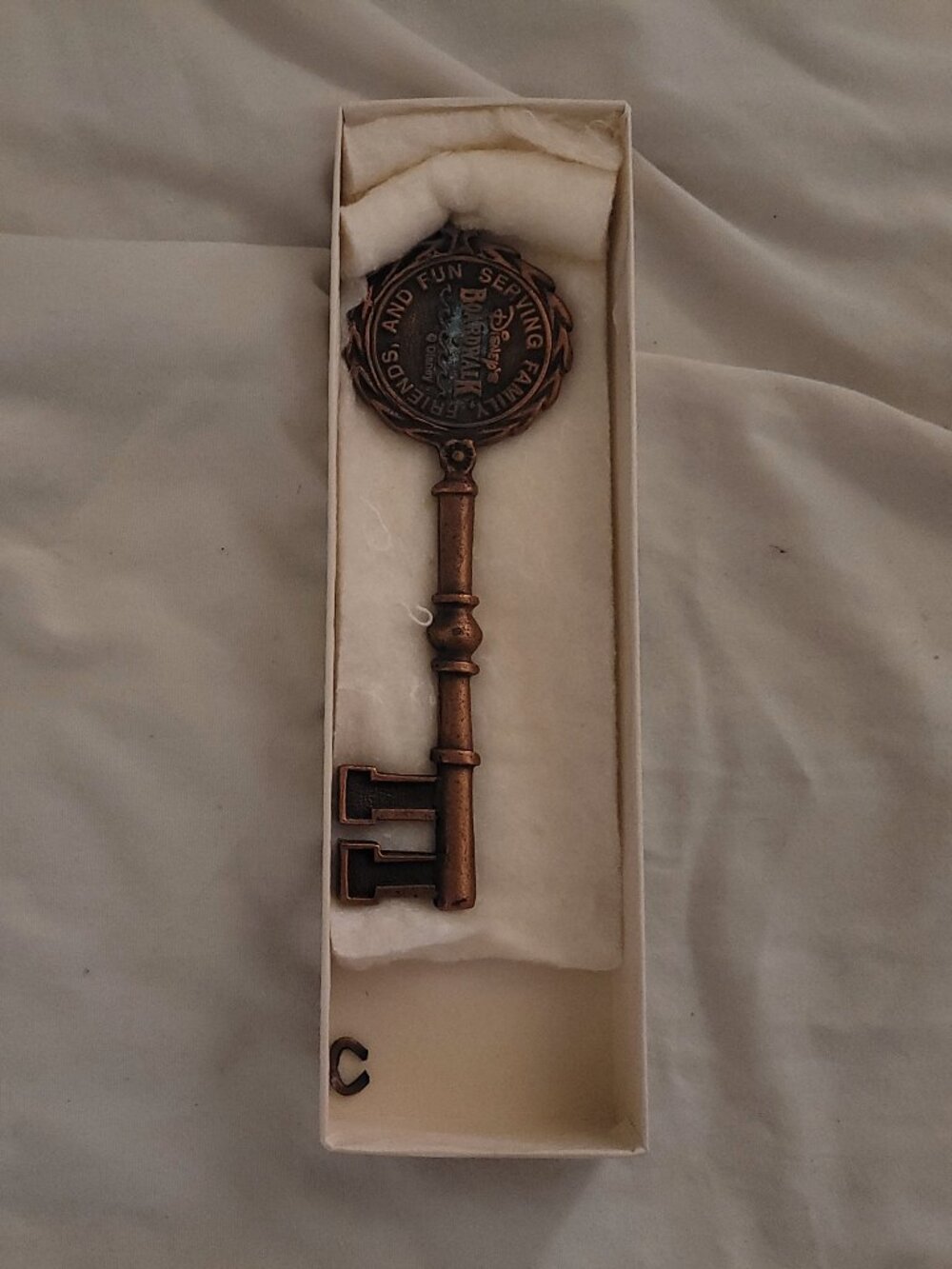 Disney's BoardWalk Resort Opening Day Ceremonial Key, Cast Member Exclusive